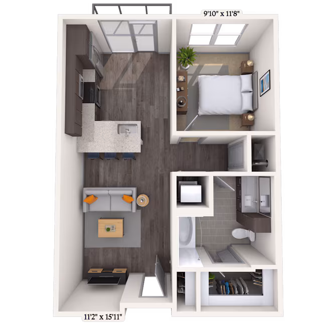 Unit 431 431 floor plan